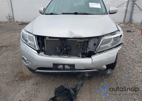 2015 Nissan Pathfinder Sv из США, поврежденный, VIN 5N1AR2MM2FC676133